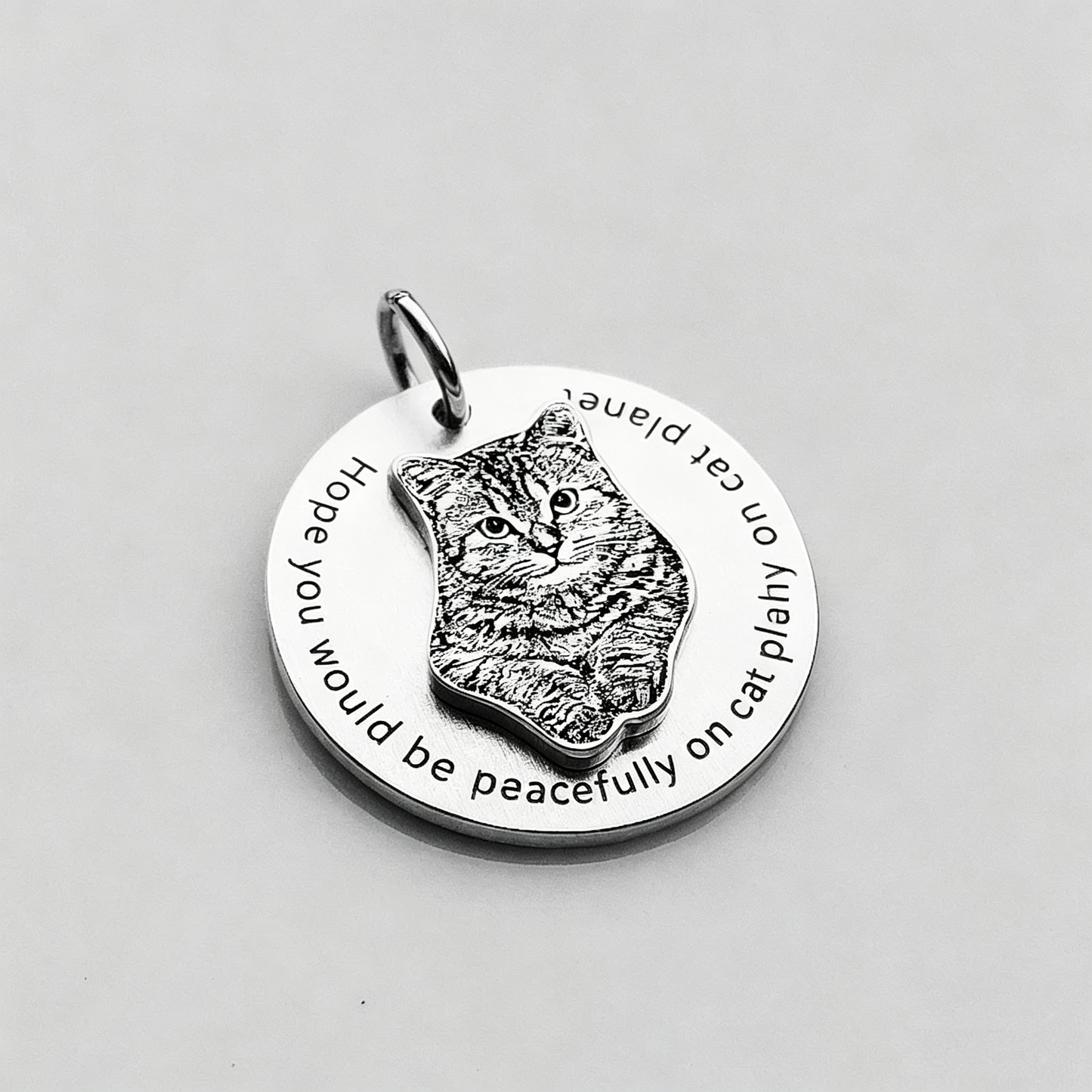 Custom Pet Portrait Engraved Silver Jewelry – Personalized Memorial Keepsake Rings, Bracelets, Earrings & Brooches