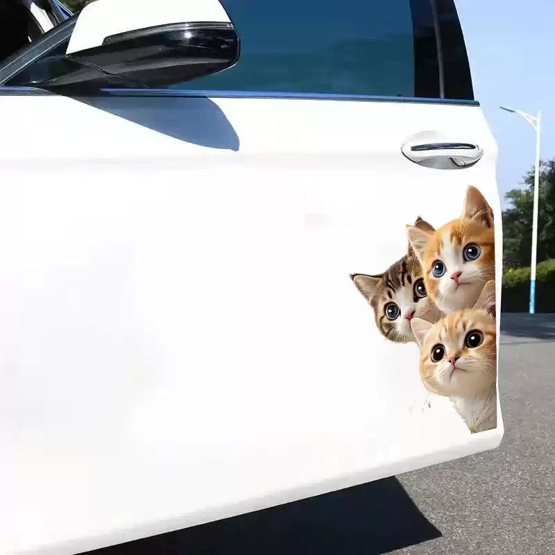 Custom UV Transfer Luggage Stickers | Personalized Pet Photo Waterproof Decals